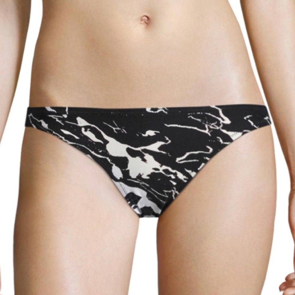 NWT PROENZA SCHOULER B&W Marble Bikini Bottoms